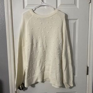 Beautiful off-white sweater